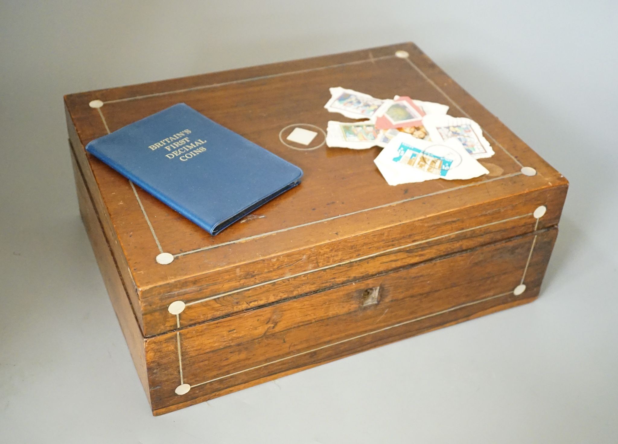 Assorted hand-coloured engravings, Victorian frameless silhouette portrait and ephemera